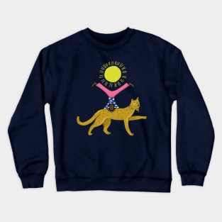 Lion grrrl Crewneck Sweatshirt